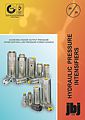 Pressure intensifiers technical specification catalogue